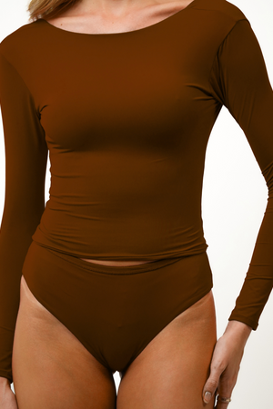 Top Carrie Manga Longa