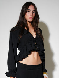 Calça Mia Babados