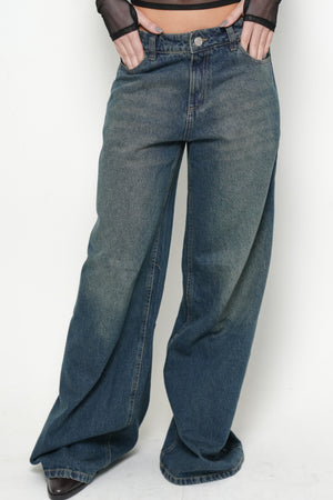 Calça Jeans Super Wide Dirty