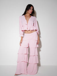 Calça Mia Babados