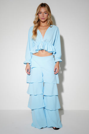 Calça Mia Babados