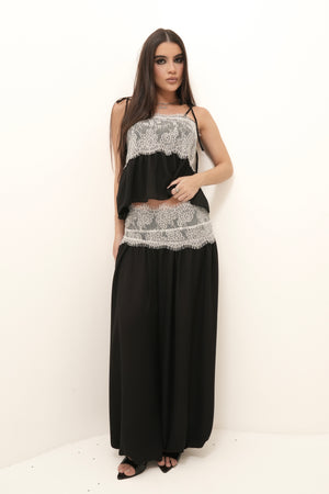 Top Chiffon Renda