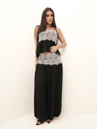 Top Chiffon Renda