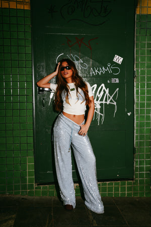 Calça Paetê Ultra Glow