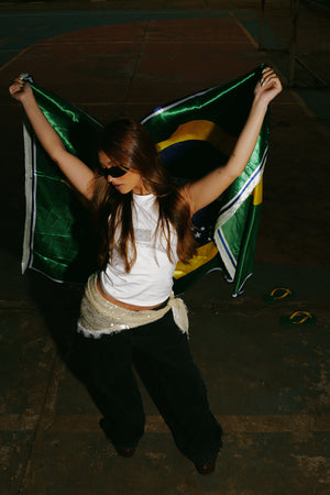 Lenço Paetê Ultra Glow