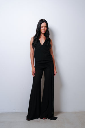 Blusa Tule Decote