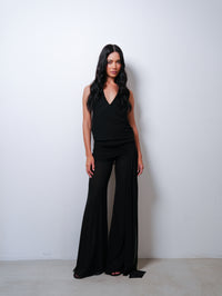 Blusa Tule Decote