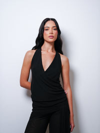 Blusa Tule Decote