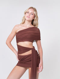 Vestido Cali Tule Amarração