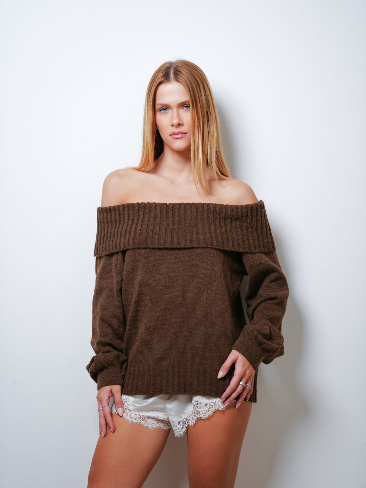 Tricot Regina Marrom