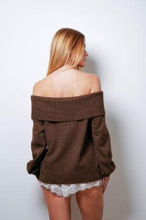 Tricot Regina Marrom