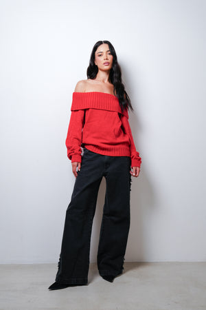 Tricot Regina Vermelho