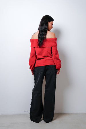 Tricot Regina Vermelho