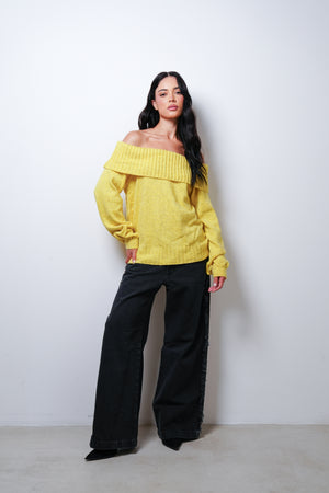 Tricot Regina Amarelo
