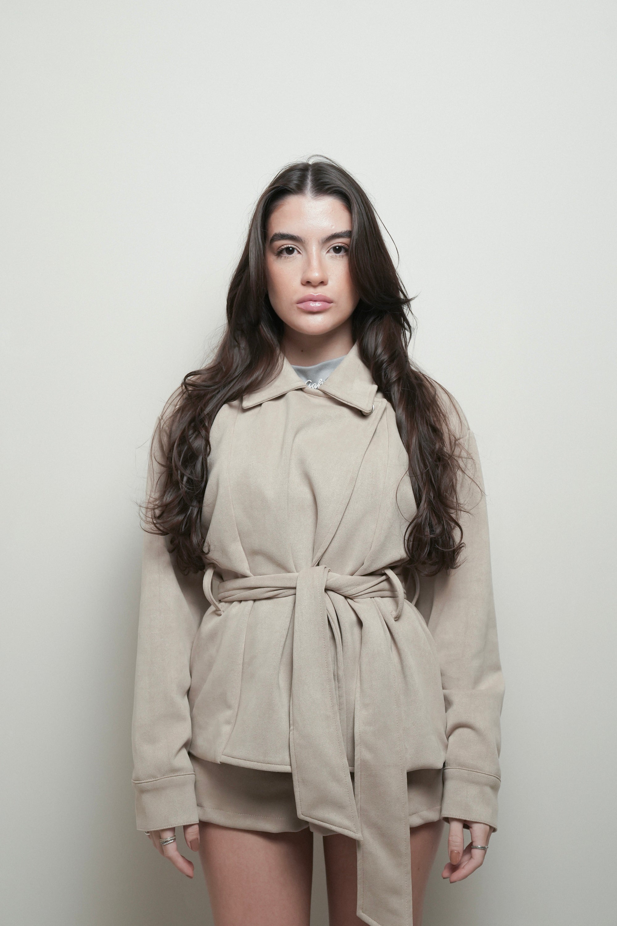 Trench Coat Suede