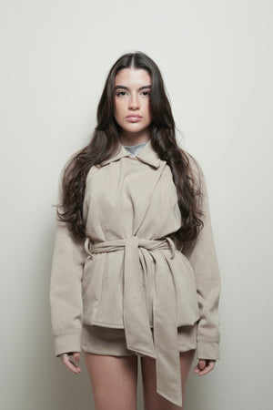 Trench Coat Suede