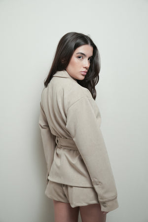 Trench Coat Suede