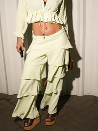 Calça Mia Babados