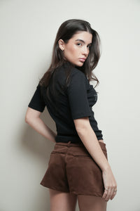 Mini Shorts Suede
