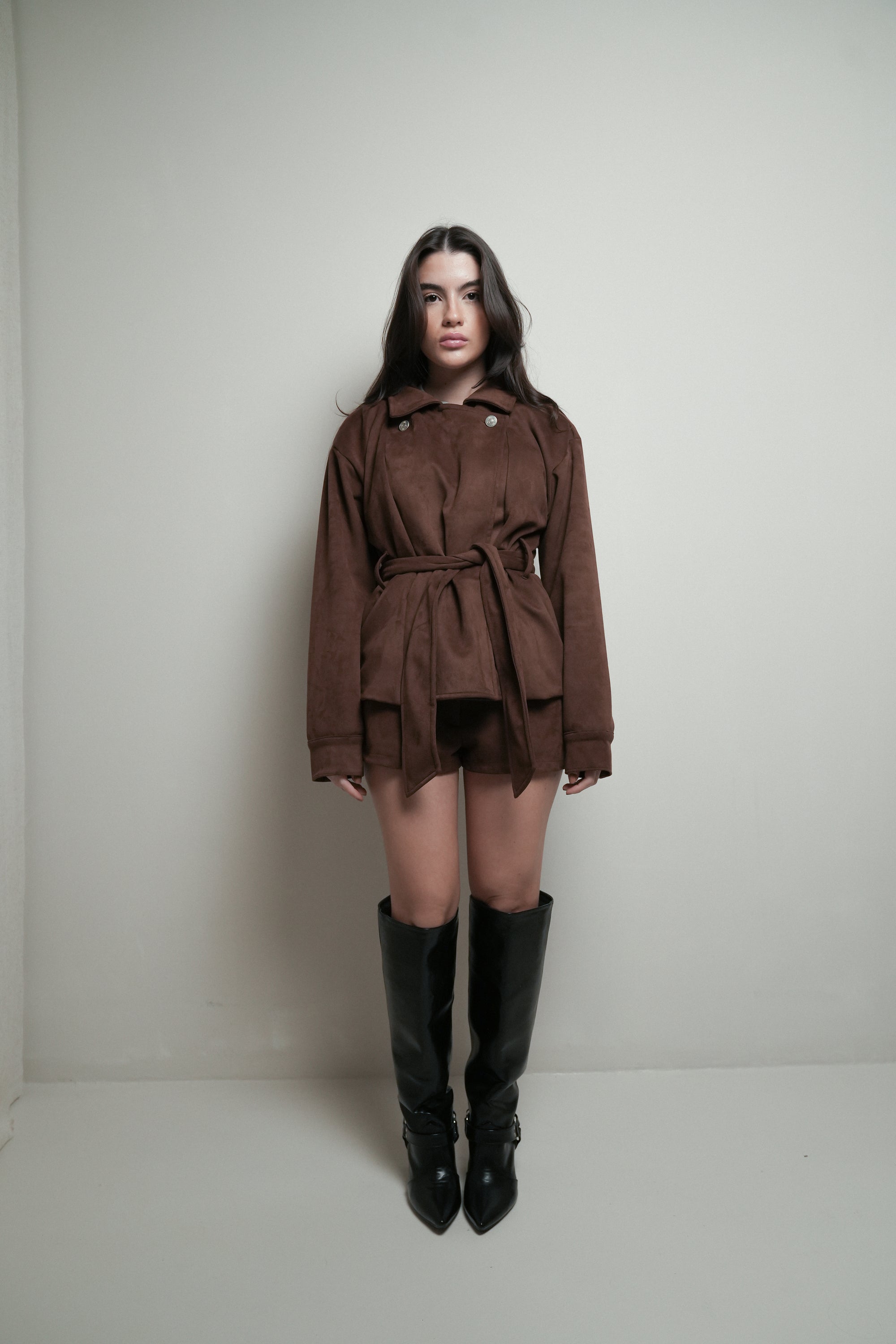 Trench Coat Suede