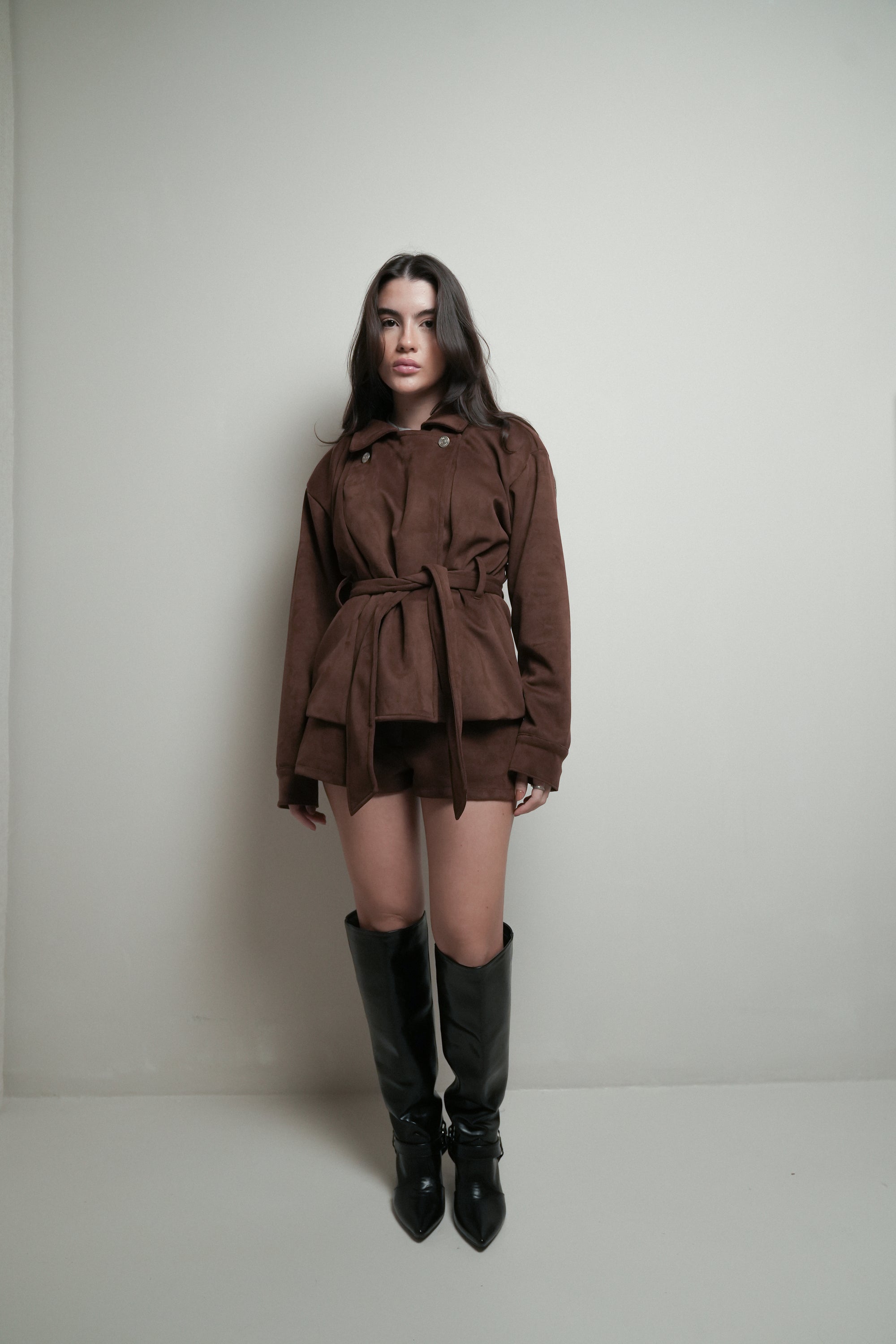 Trench Coat Suede