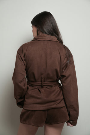 Trench Coat Suede