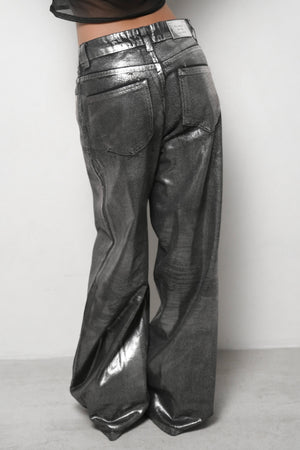 Calça Jeans Foil Preta