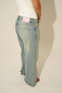 Calça Jeans Crystal
