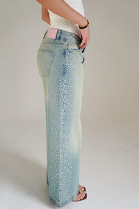 Calça Jeans Crystal