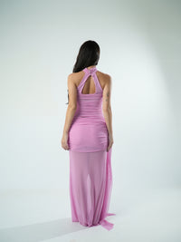 Saia Tule Longa Franzida