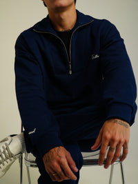 Casaco Zipper Neck Moletom Wellness Club