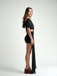 Vestido Cali Tule Amarração