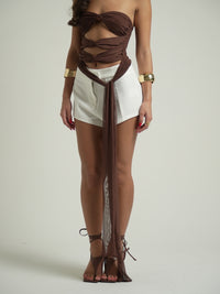 Mini Shorts Alfaiataria