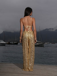 Calça Paetê Opium Shine