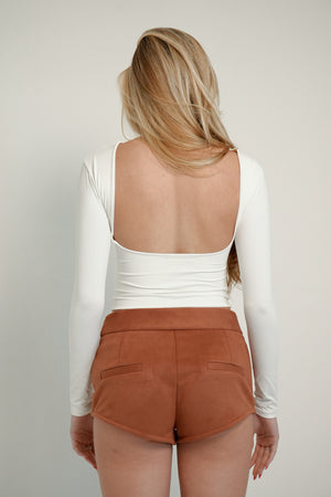 Top Carrie Manga Longa