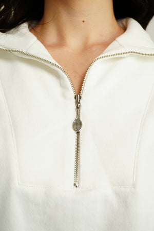 Casaco Zipper Neck Moletom Wellness Club