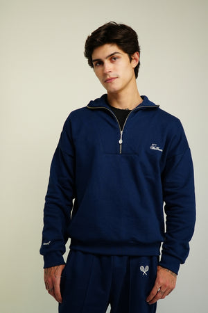 Casaco Zipper Neck Moletom Wellness Club