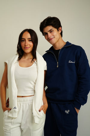 Casaco Zipper Neck Moletom Wellness Club