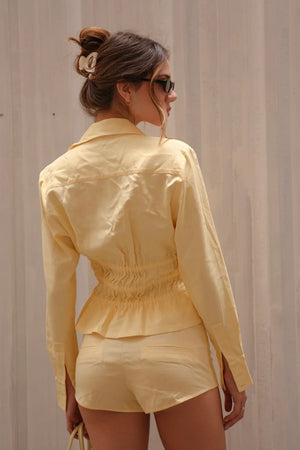 Conjunto Linho - Camisa e Shorts