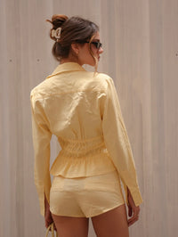 Conjunto Linho - Camisa e Shorts