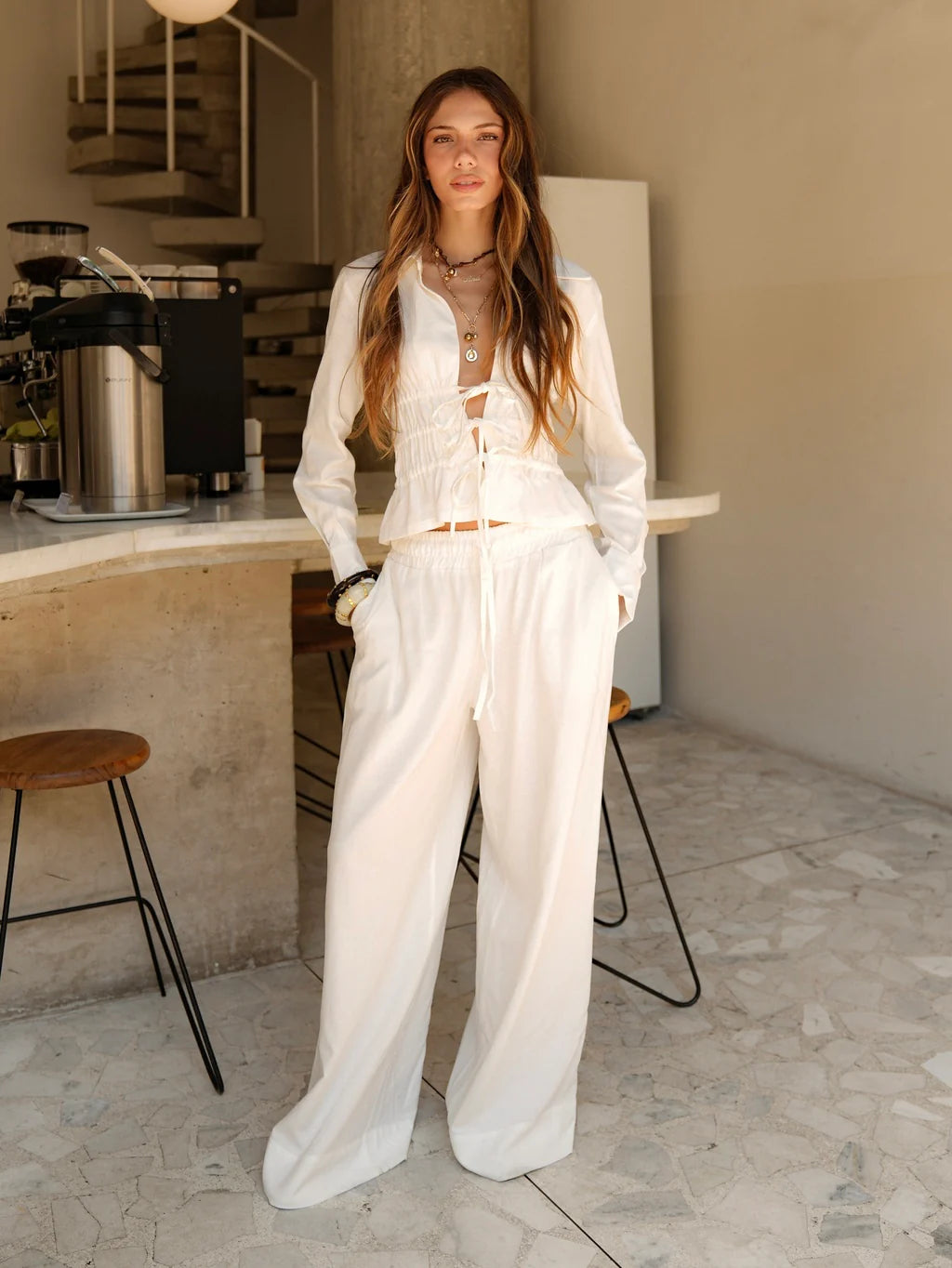 Conjunto Linho - Camisa e Calça