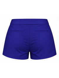 Mini Shorts Carneiros Linho Azul