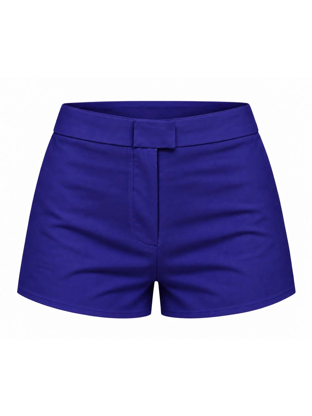 Mini Shorts Carneiros Linho Azul