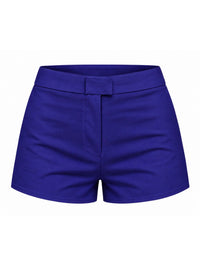 Mini Shorts Carneiros Linho Azul