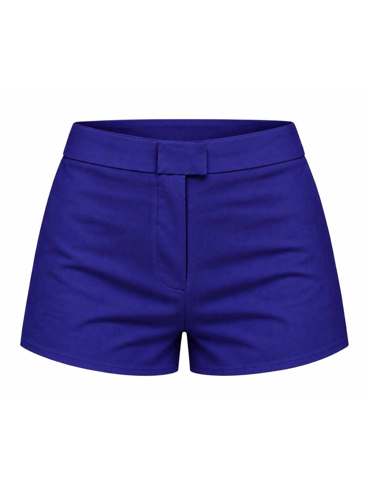 Mini Shorts Carneiros Linho Azul