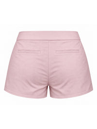 Mini Shorts Carneiros Linho Rosa Bebê