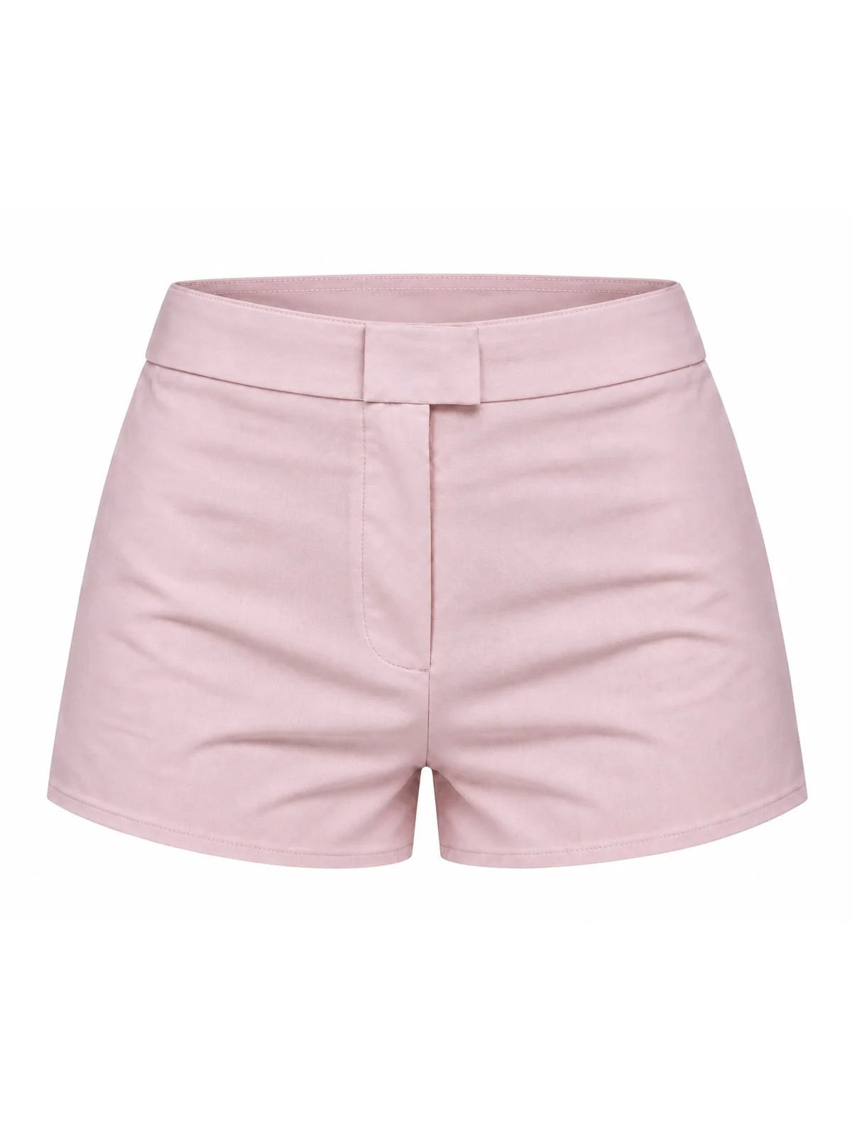 Mini Shorts Carneiros Linho Rosa Bebê